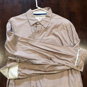 Trovata patterned button down